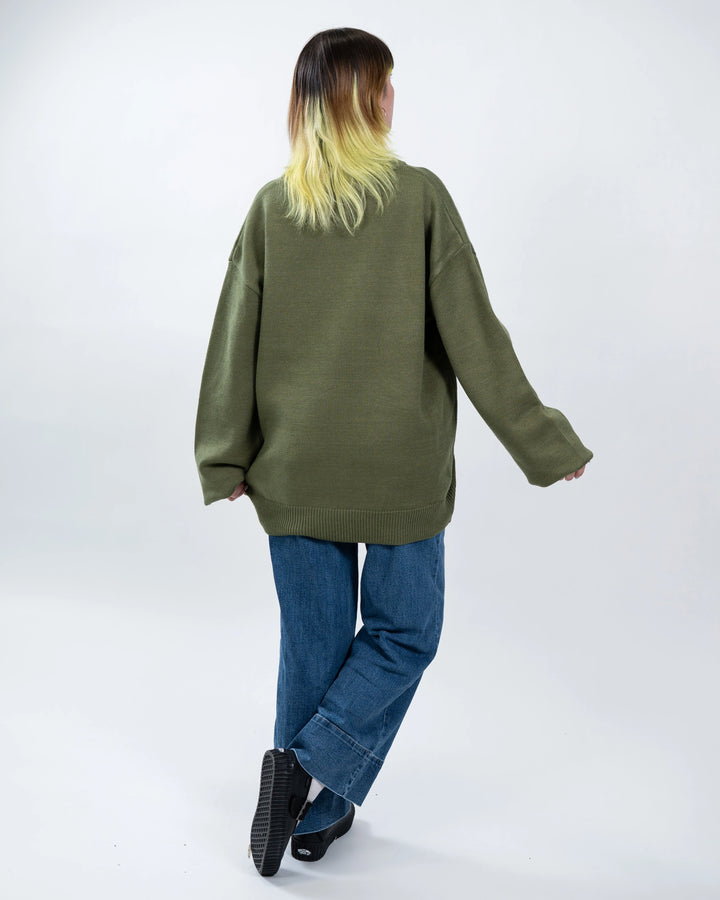 Moss Green Sweater