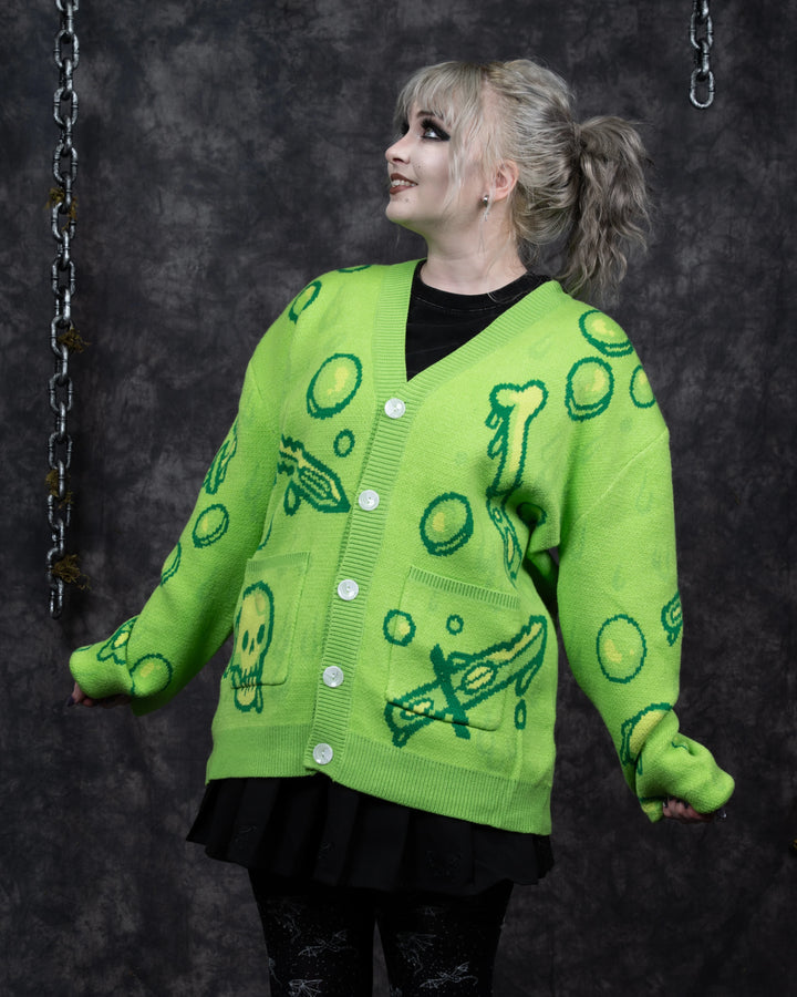 Gelatinous Ooze Cardigan