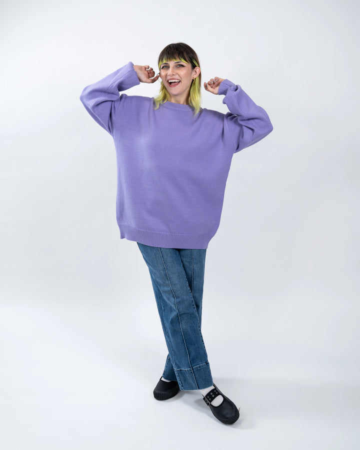 Lavend-er? I Hardly Know Her! Sweater
