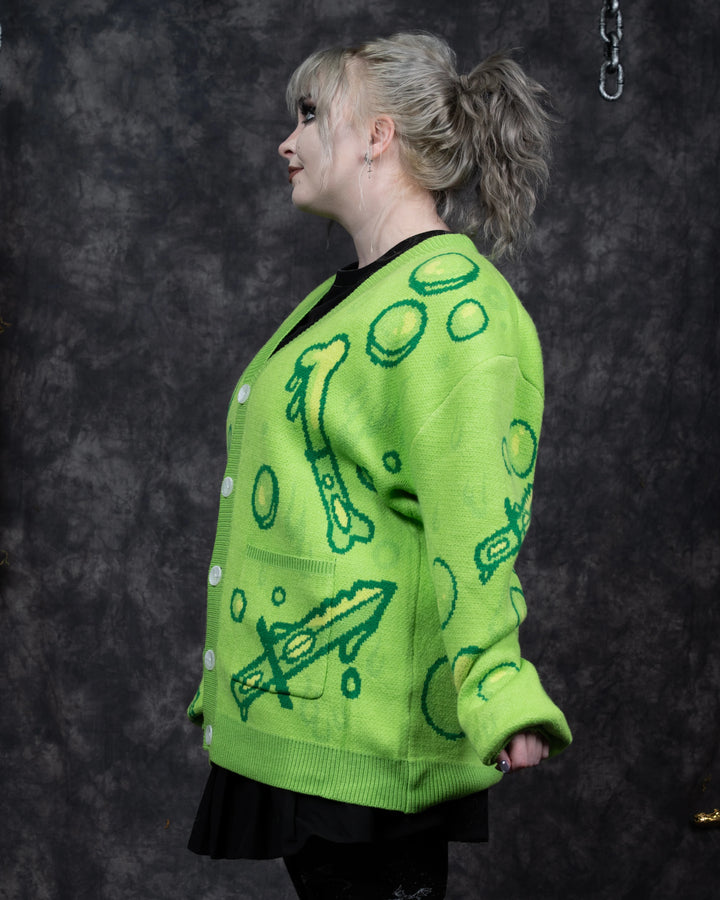 Gelatinous Ooze Cardigan