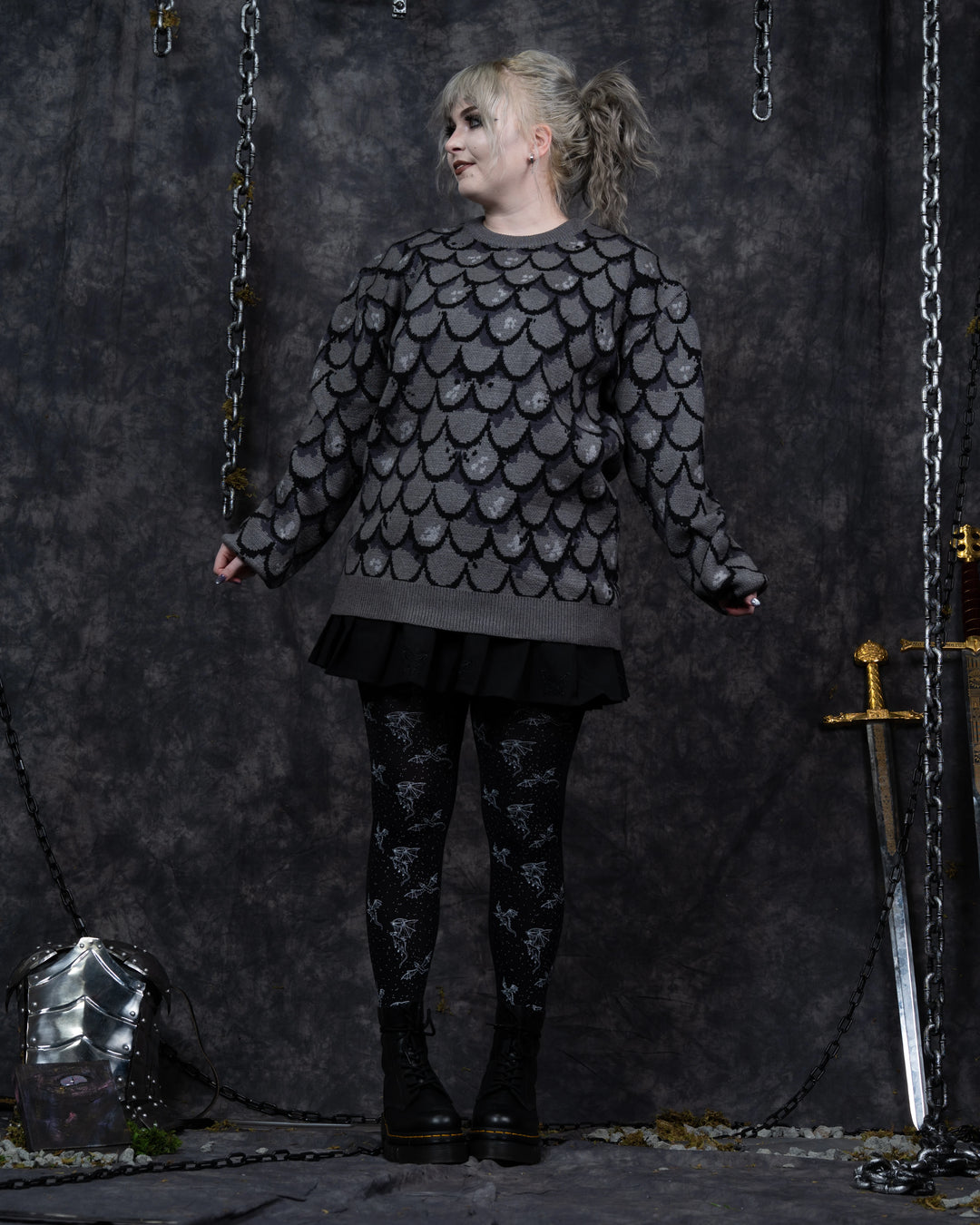 Black Dragon Sweater
