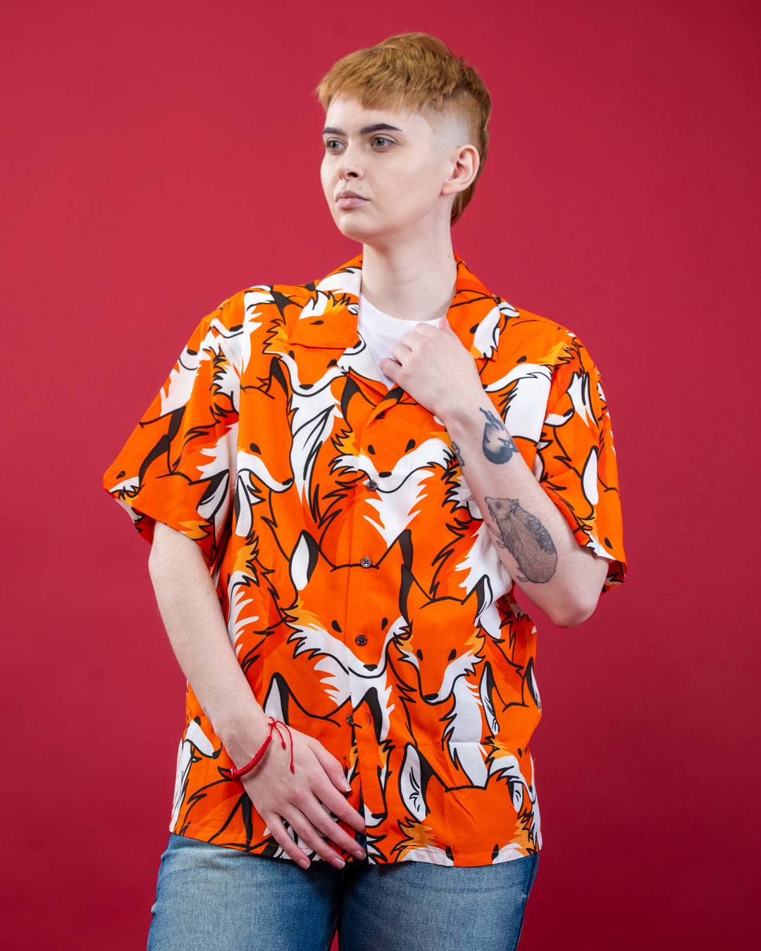 Feelin Foxy Button Up