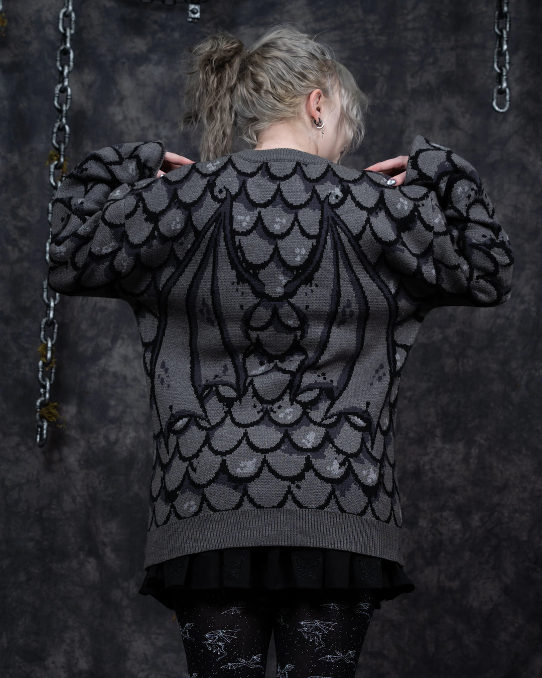 Black Dragon Sweater