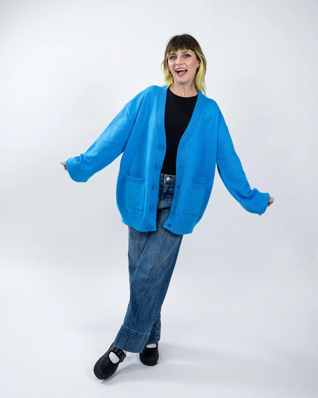 Closer But Definitely Still Not Navy Cardigan