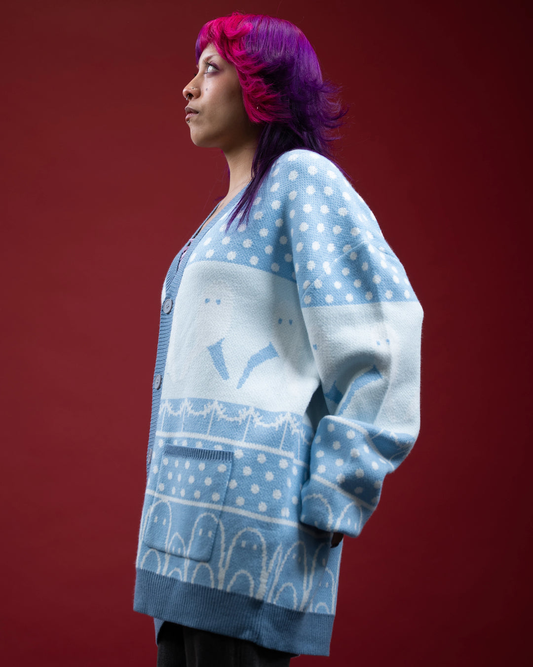 Nightcrawlers Isle Cardigan