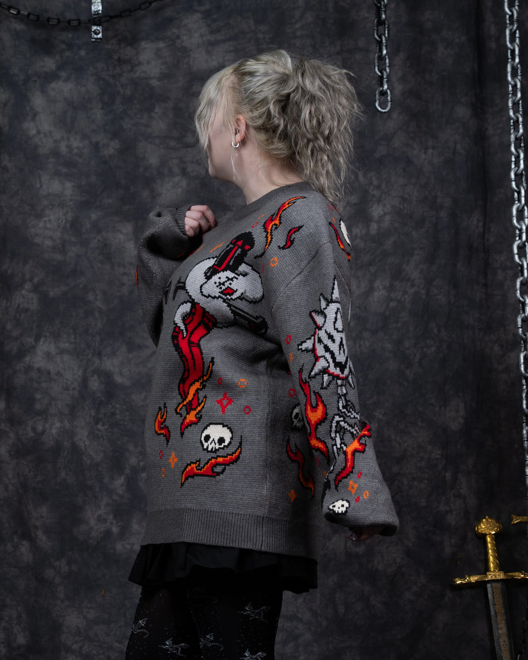 Cursed Weapon Sweater
