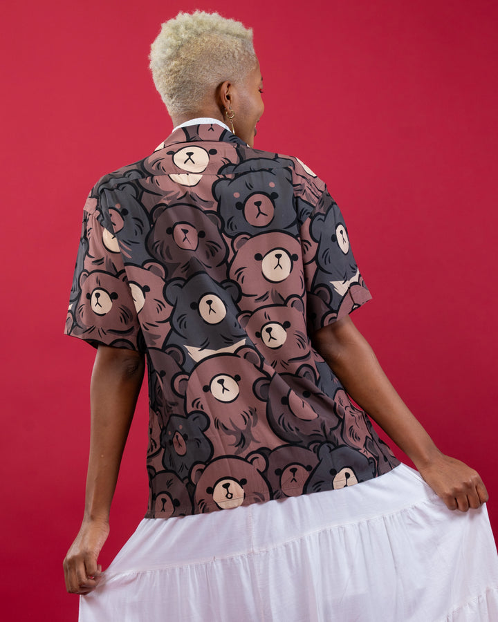 Unbearable Button Up