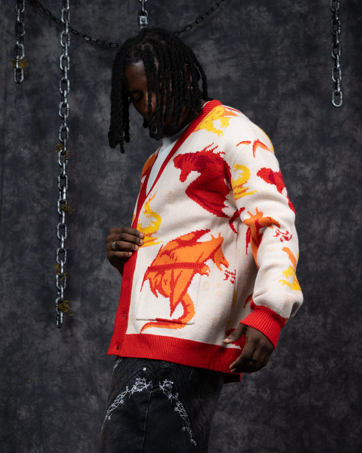 Dragon' Around Cardigan