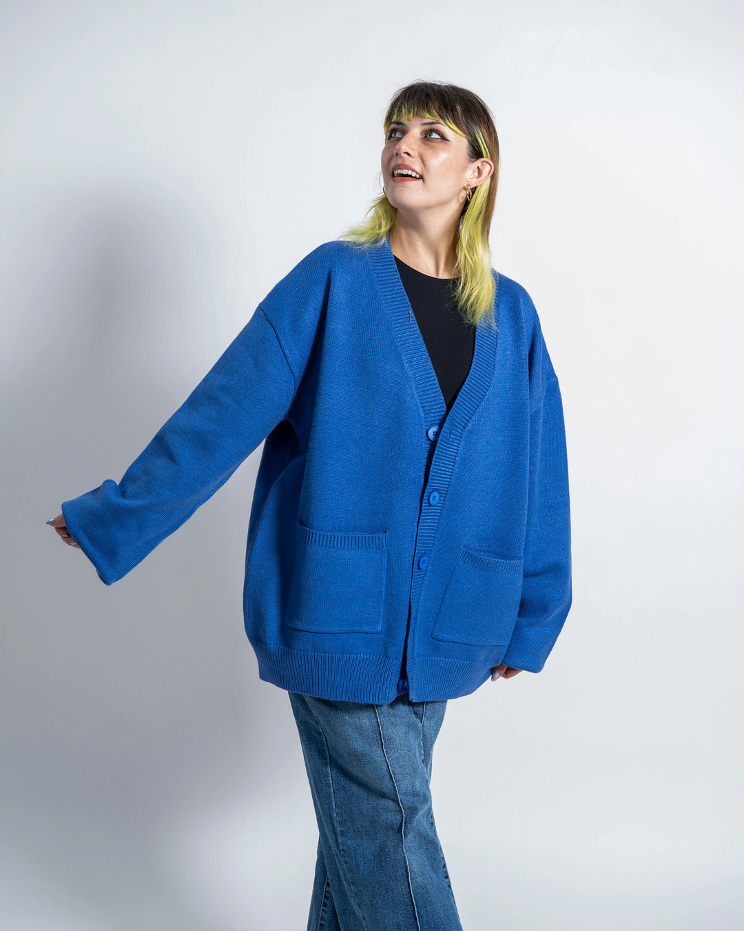 Dark Blue Cardigan