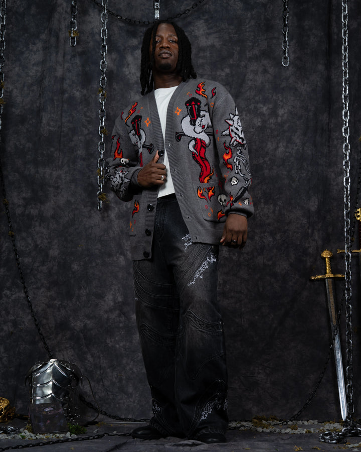 Cursed Weapon Cardigan