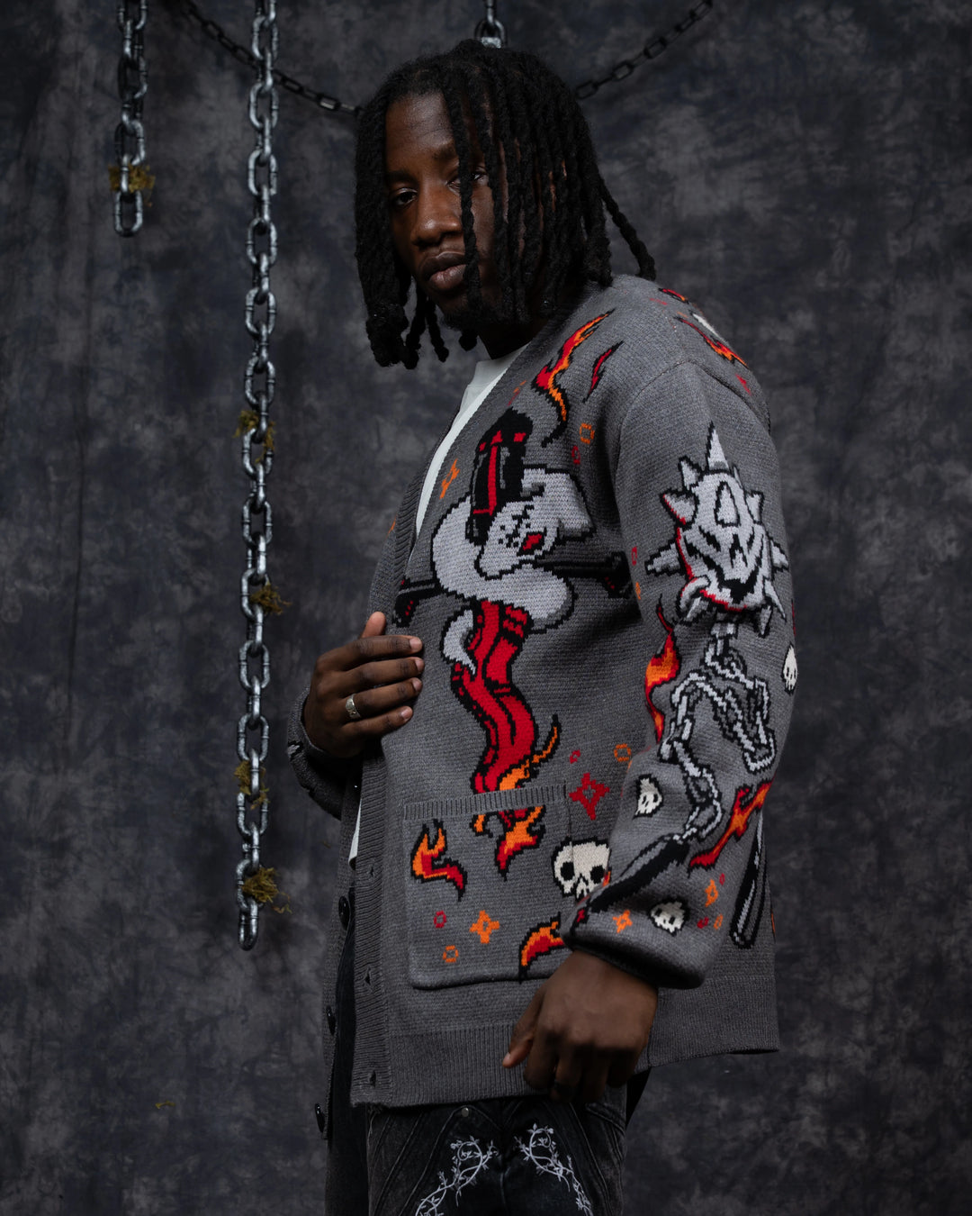 Cursed Weapon Cardigan