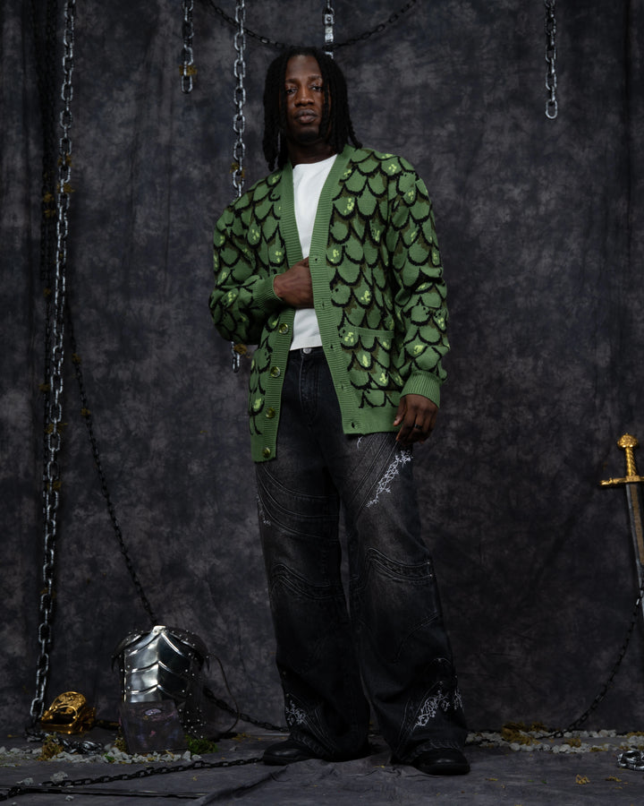 Green Dragon Cardigan