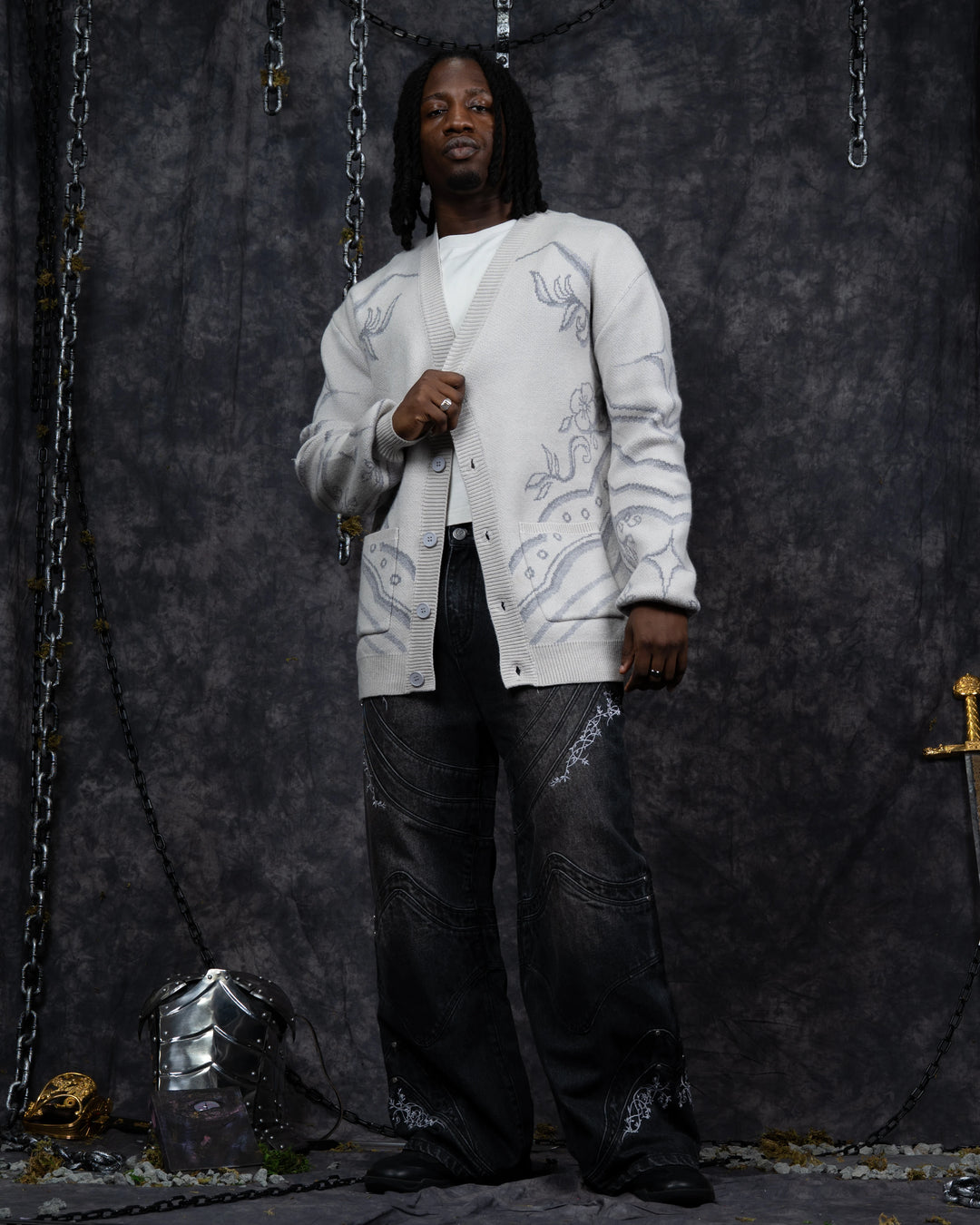 Knight's Armor Cardigan