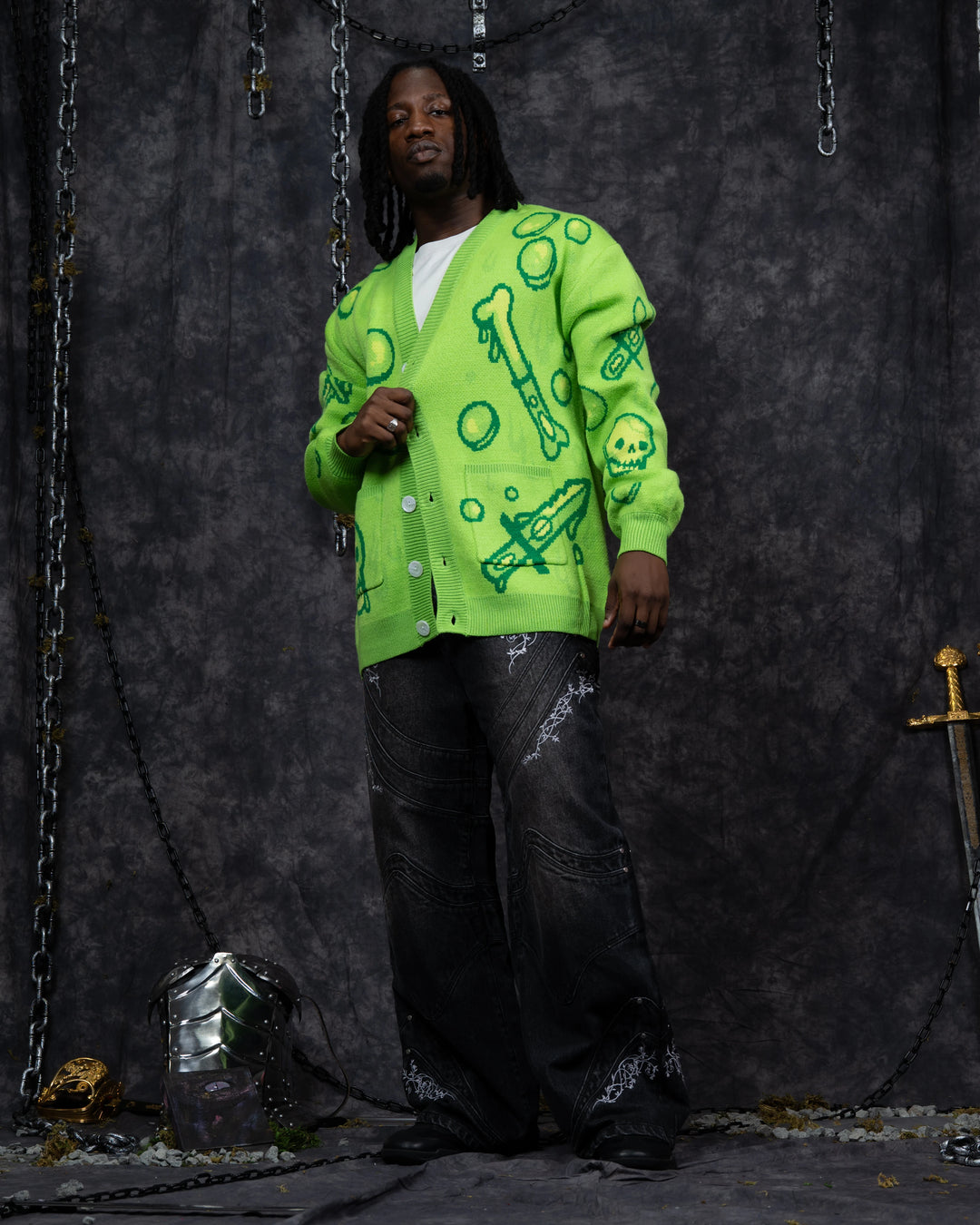 Gelatinous Ooze Cardigan