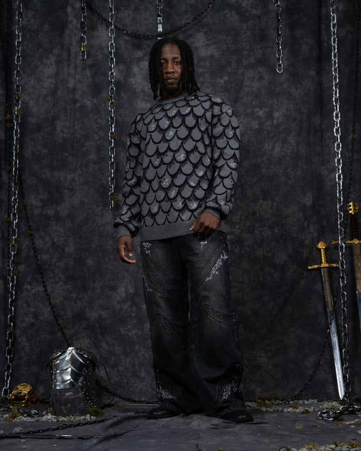 Black Dragon Sweater