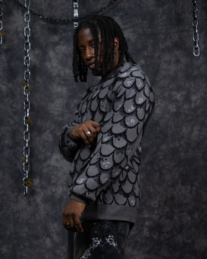 Black Dragon Sweater