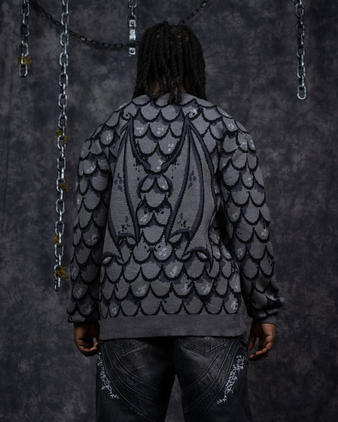 Black Dragon Sweater