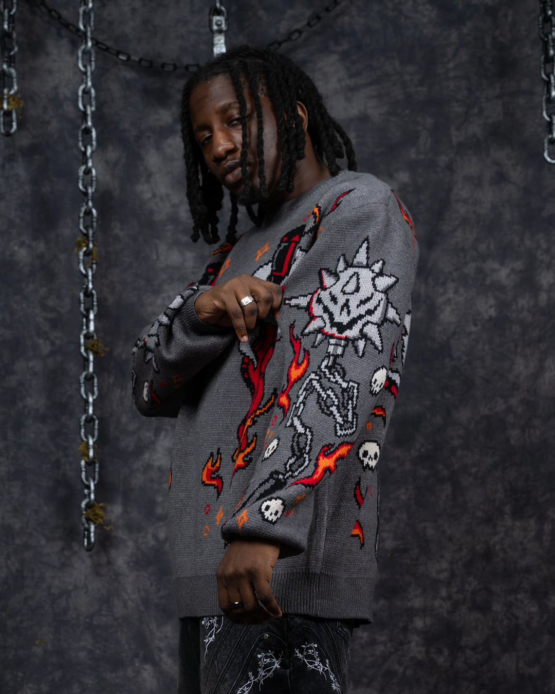 Cursed Weapon Sweater