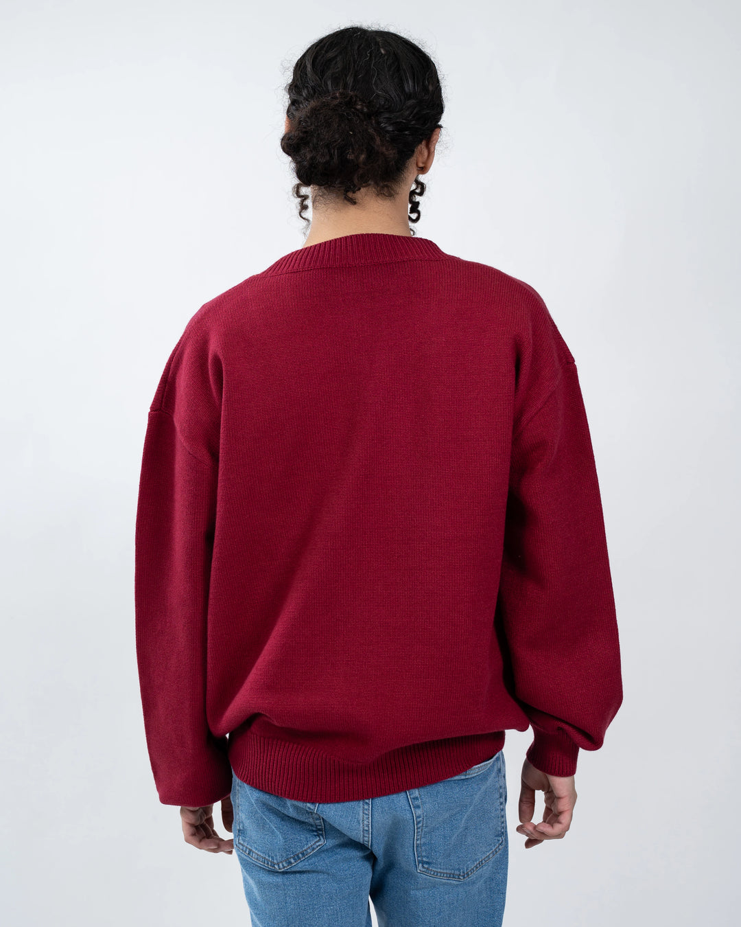 Burgundeez Nuts! Cardigan