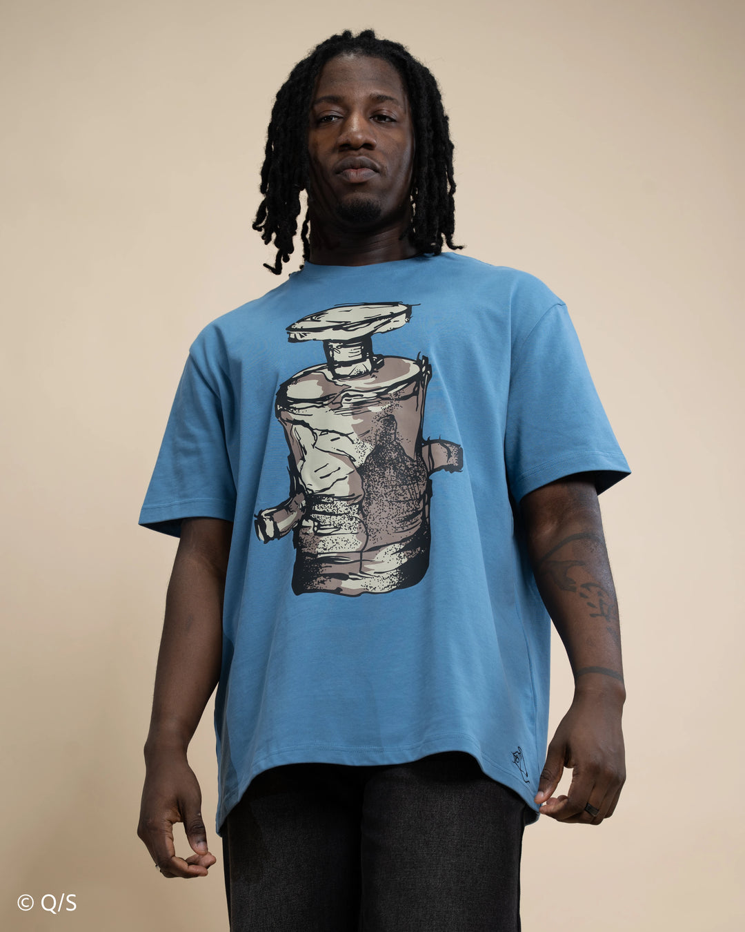 Teal Fujita Tee