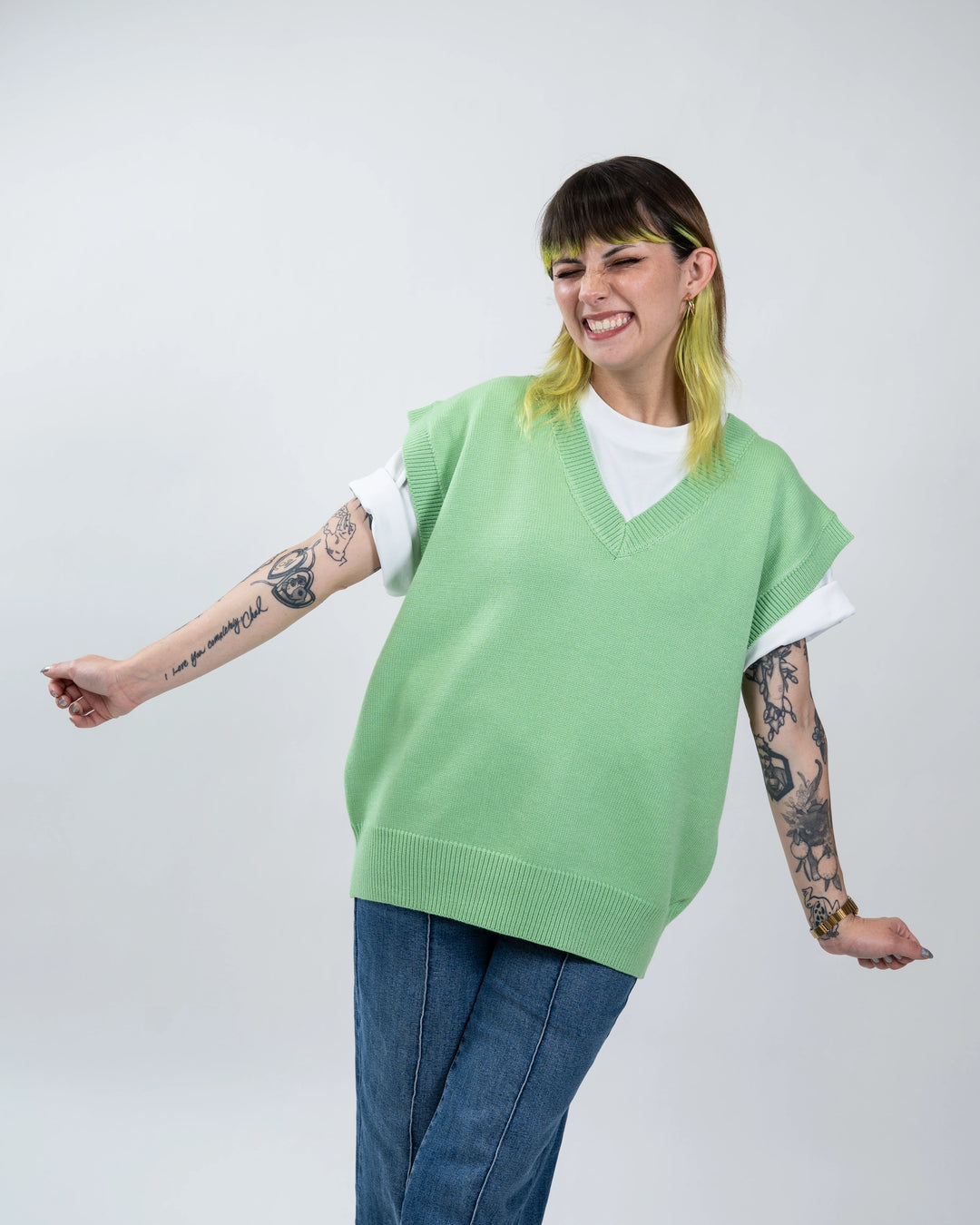 Matcha Green Vest