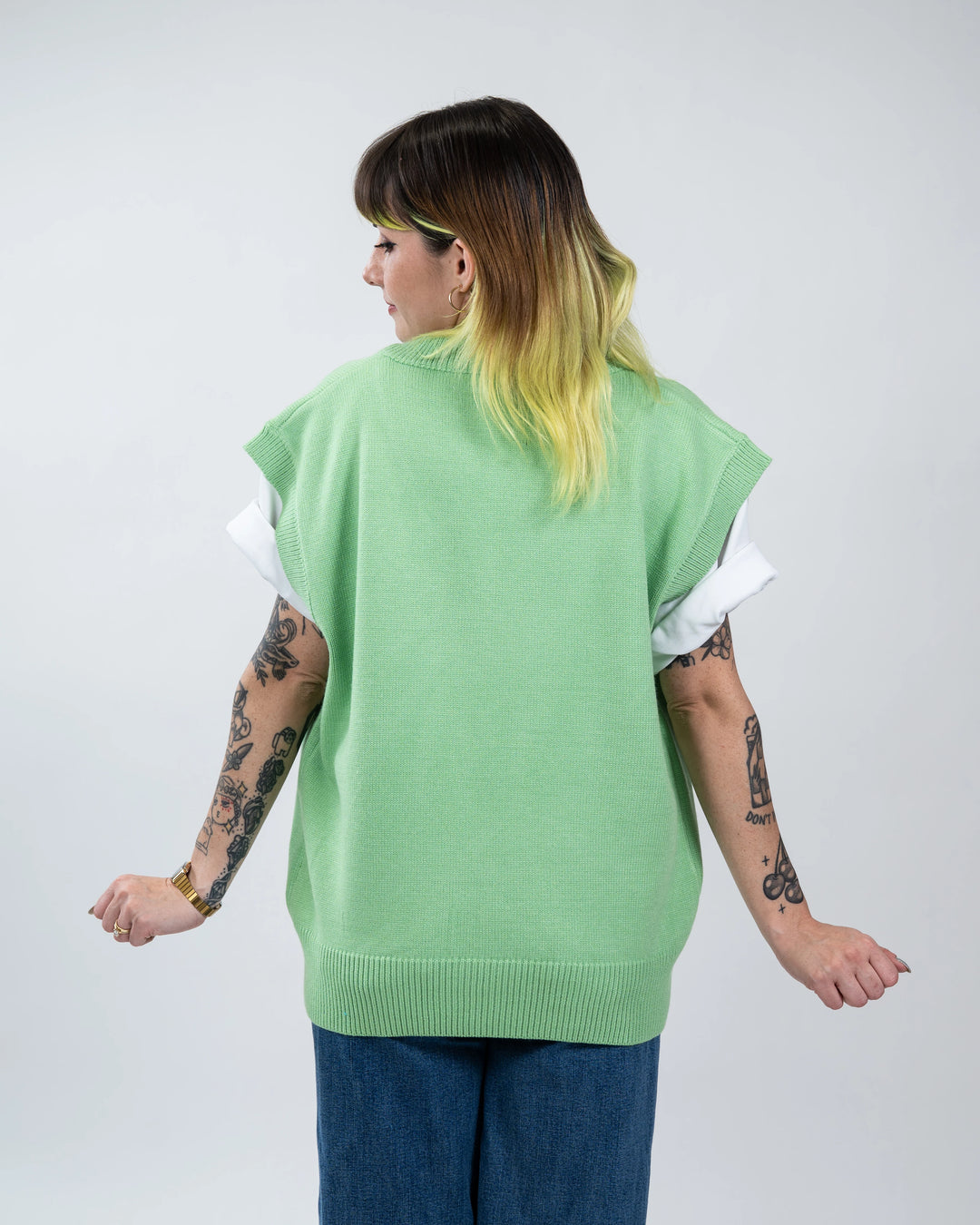 Matcha Green Vest