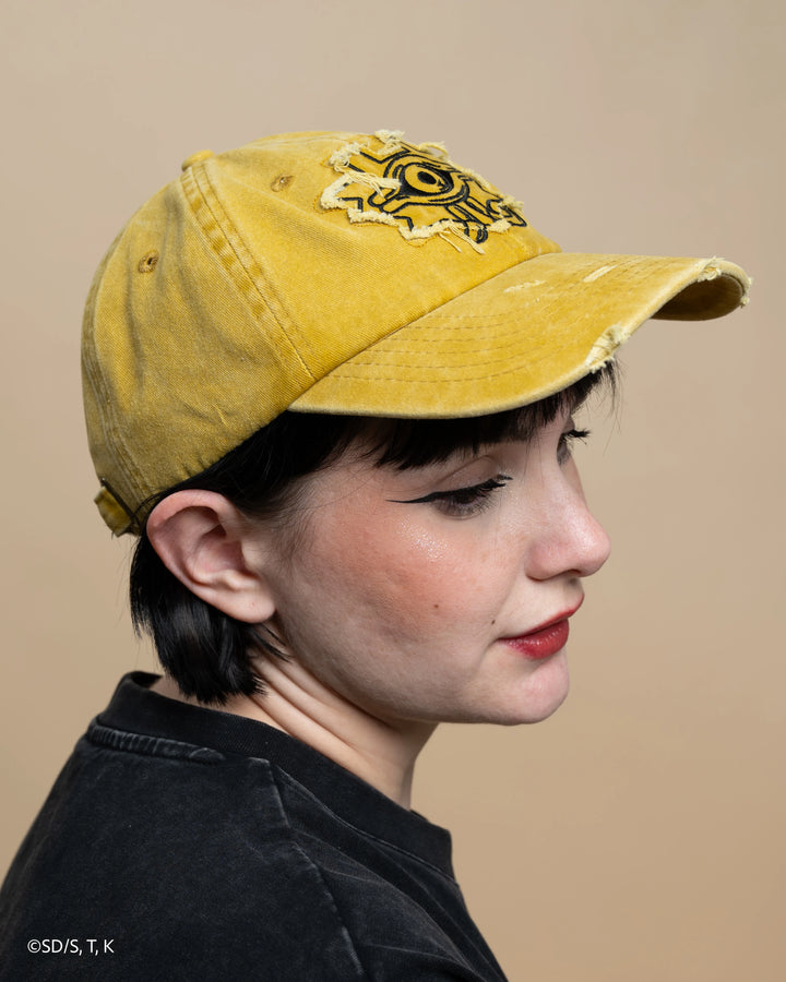 Gold Millennium Puzzle Hat