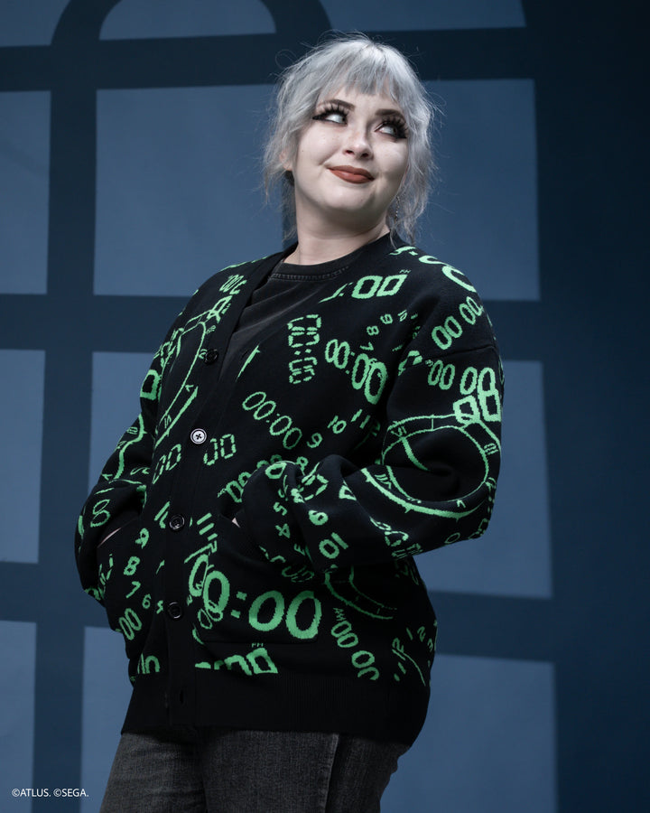 Dark Hour Patterned Cardigan
