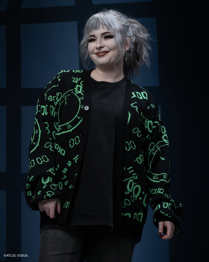 Dark Hour Patterned Cardigan