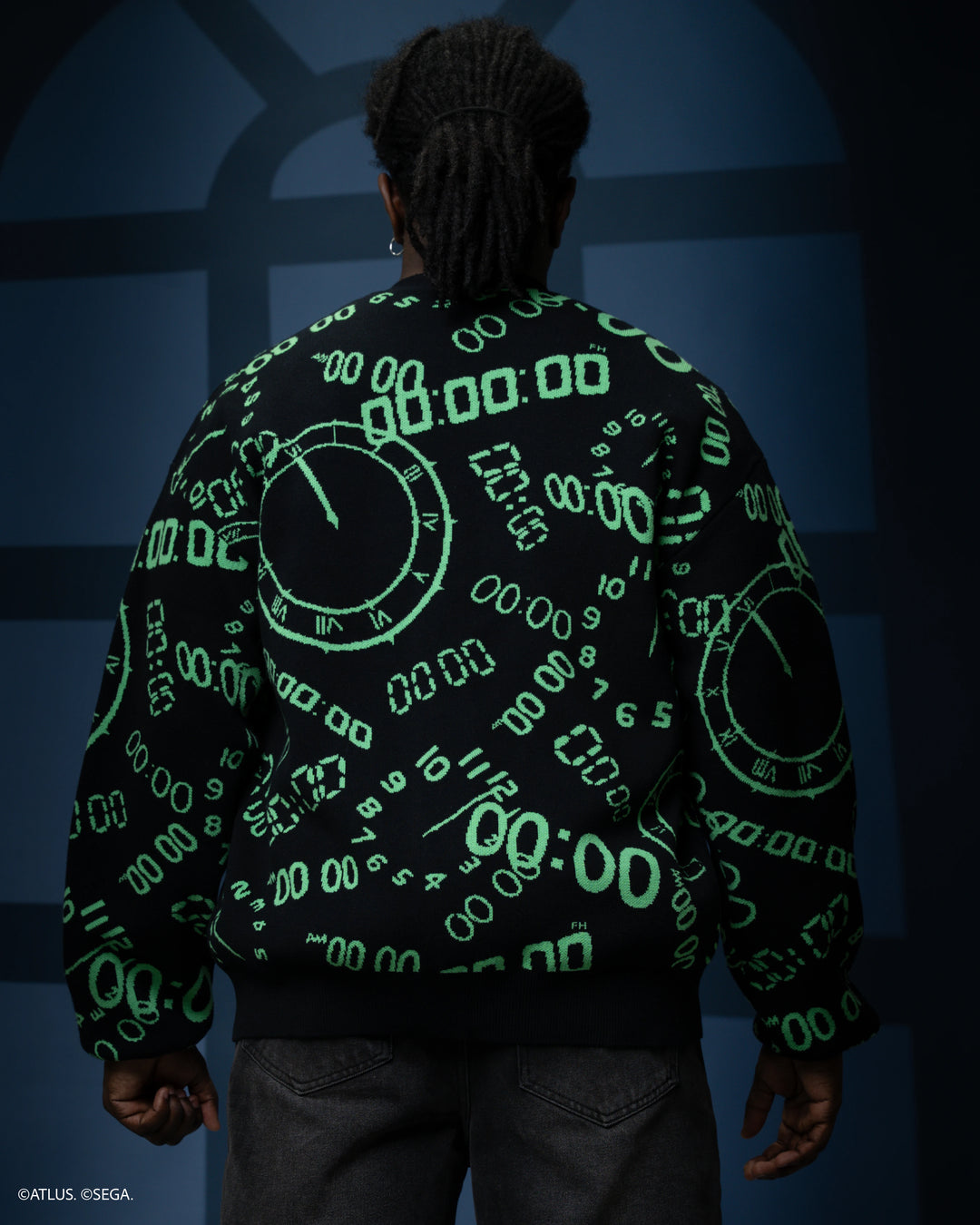 Dark Hour Patterned Cardigan