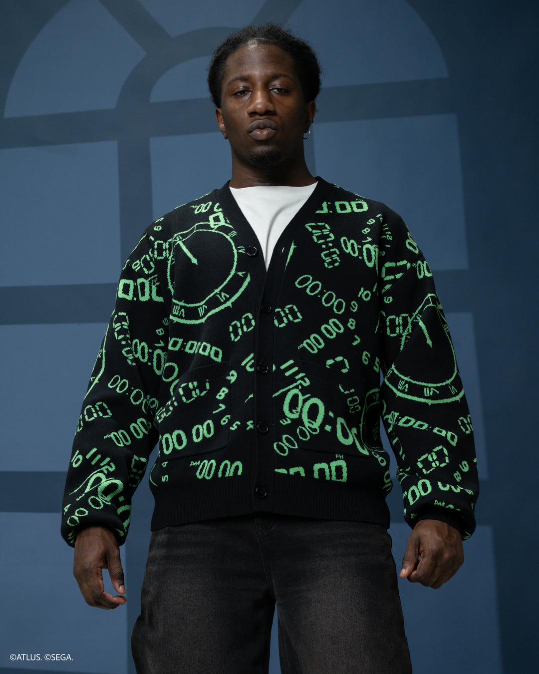 Dark Hour Patterned Cardigan