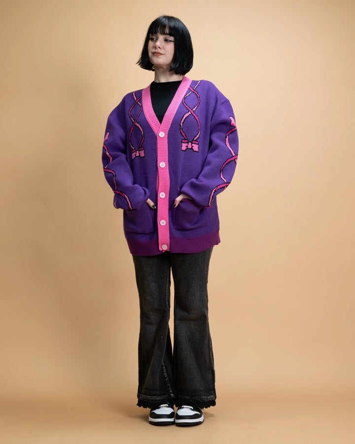 Ribbon Horse Cardigan