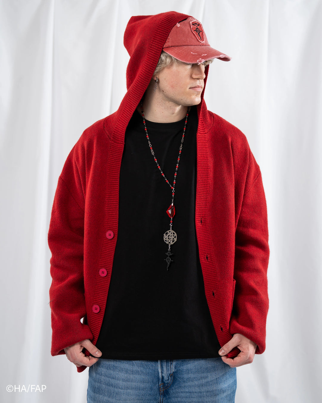 Hooded Alchemist Cardigan