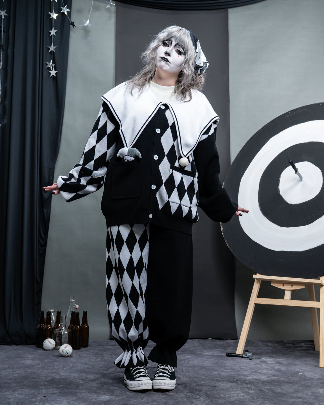 Harlequin Cardigan