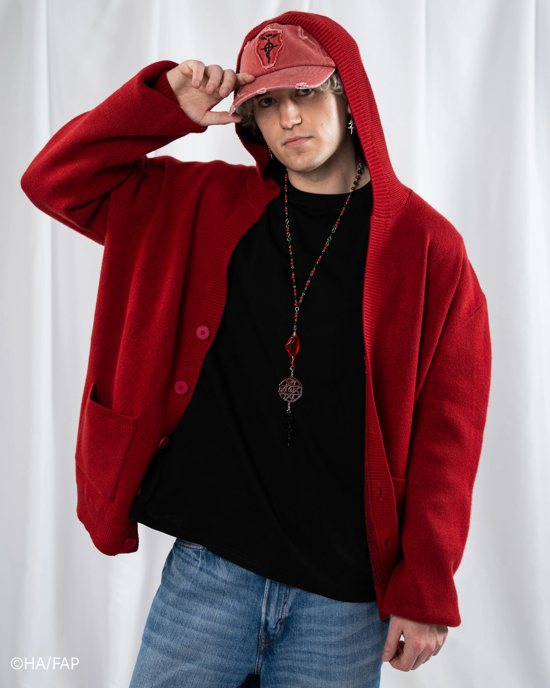 Hooded Alchemist Cardigan