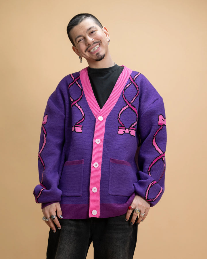 Ribbon Horse Cardigan