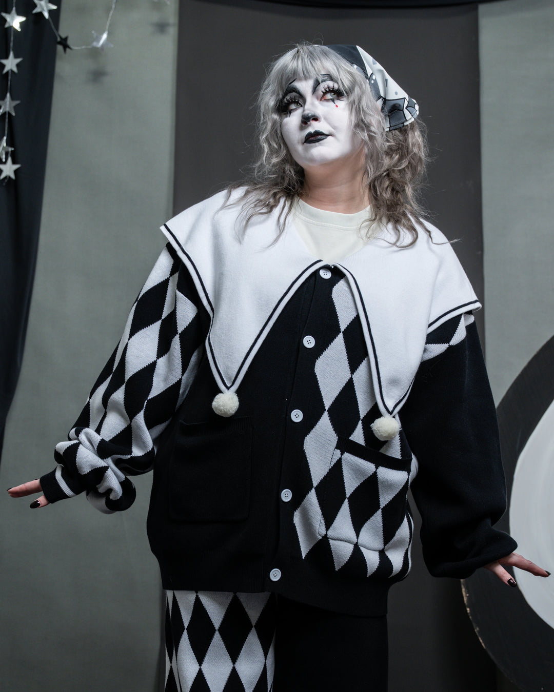 Harlequin Cardigan
