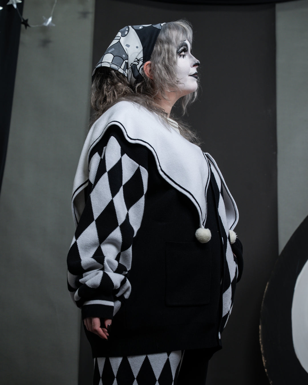 Harlequin Cardigan