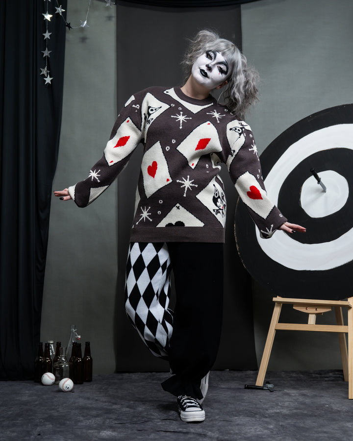 Playing Card Sweater