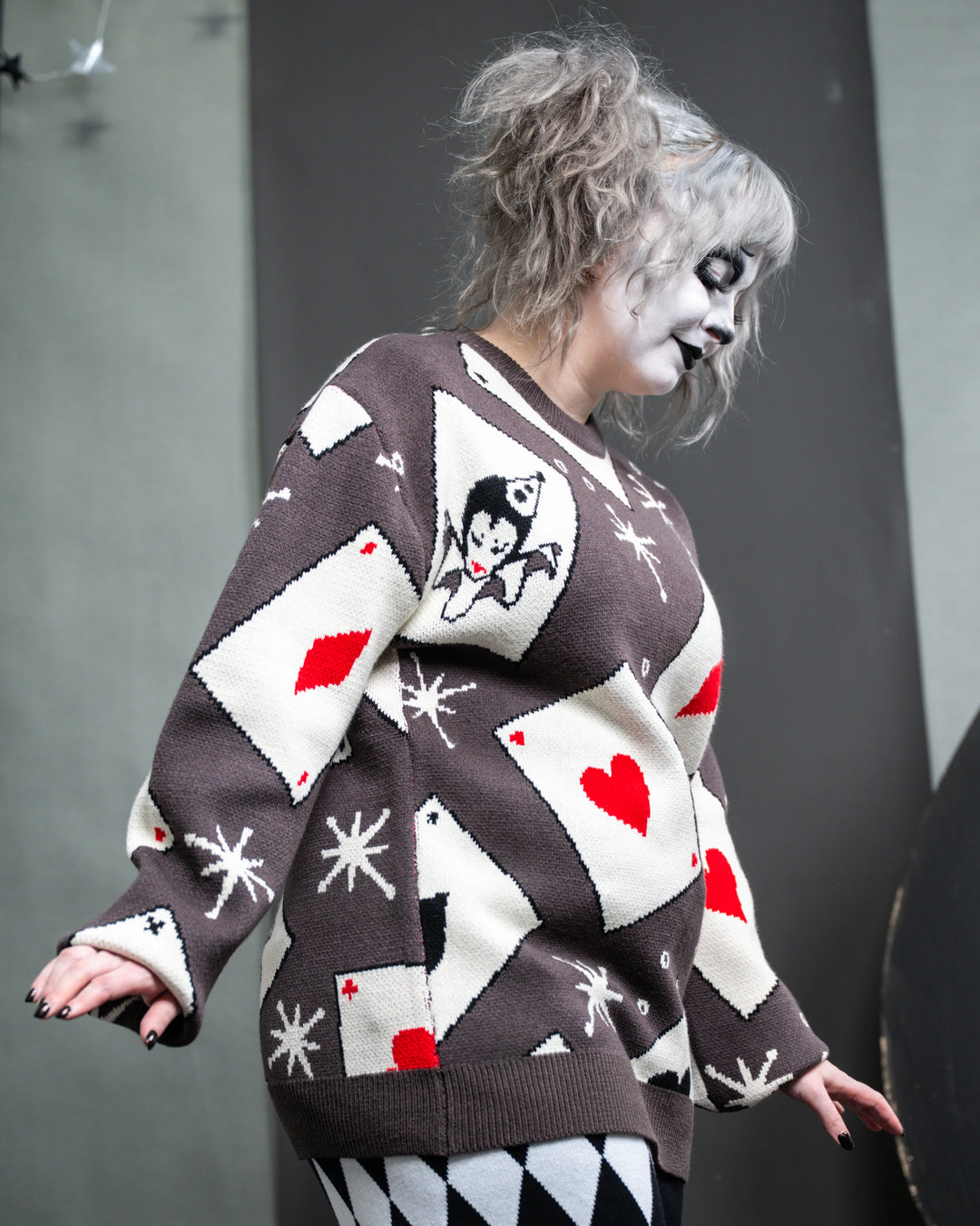 Playing Card Sweater