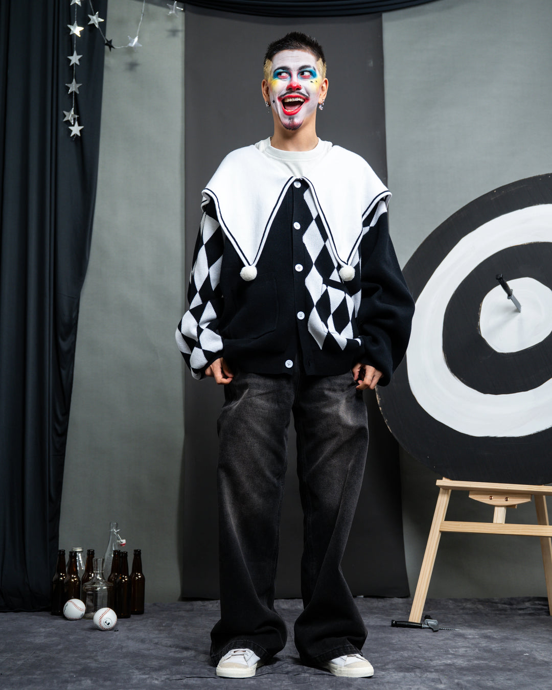 Harlequin Cardigan