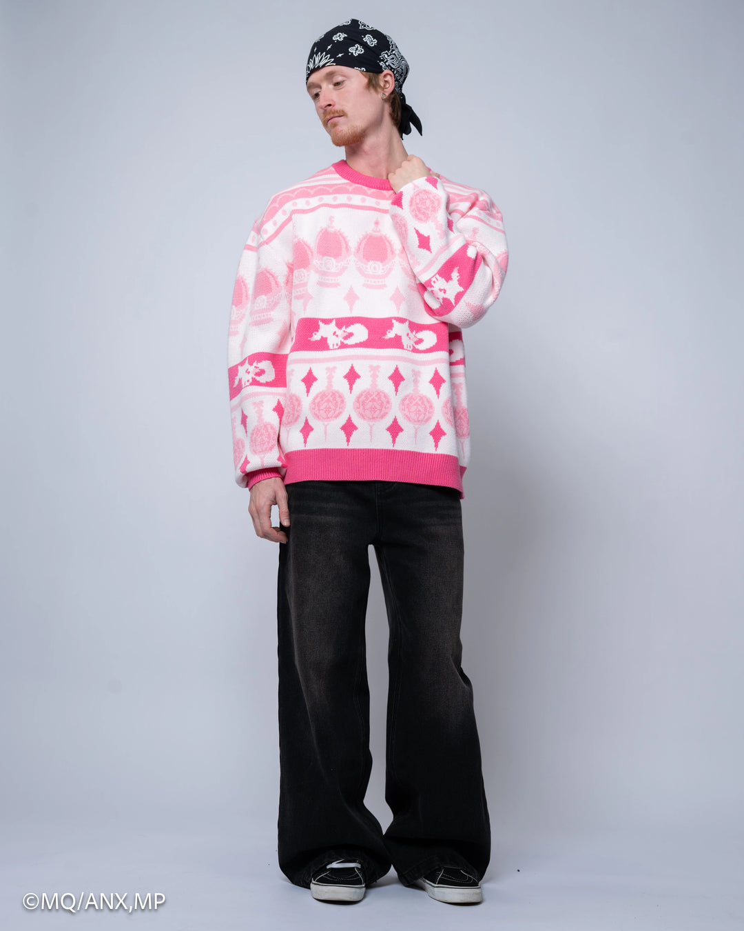 Madoka Magica Patterned Sweater