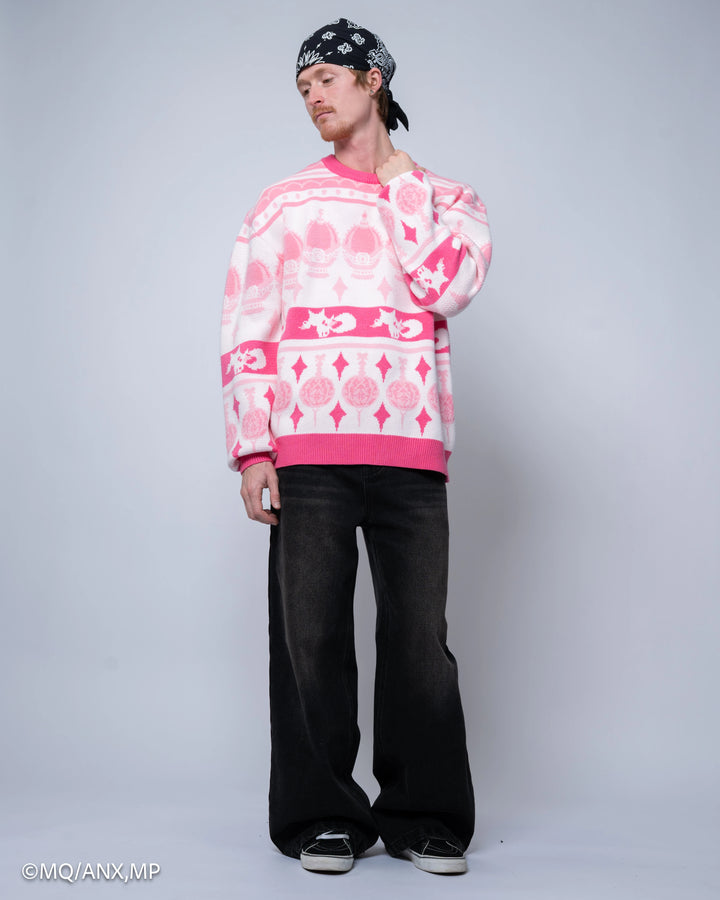 Madoka Magica Patterned Sweater
