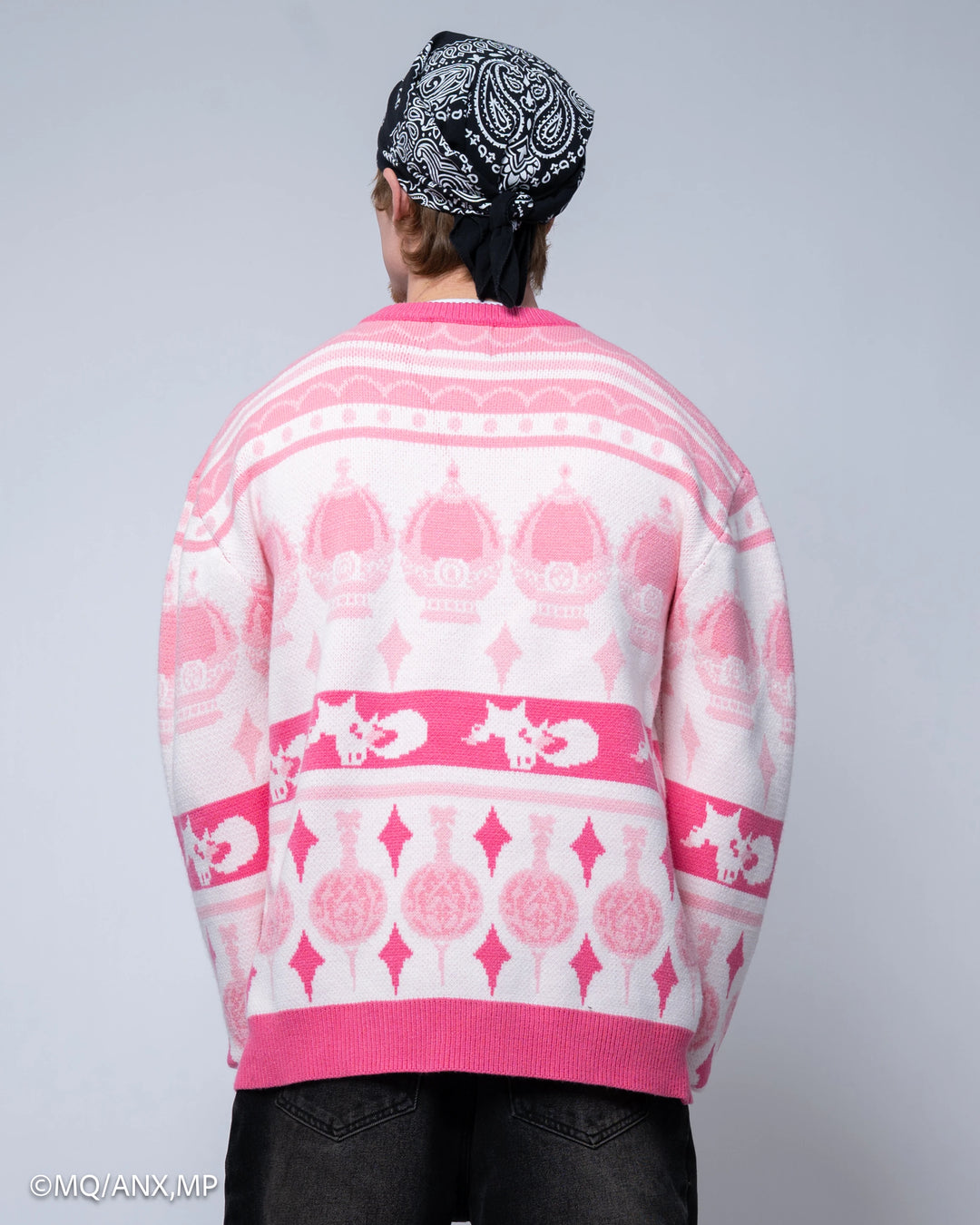 Madoka Magica Patterned Sweater