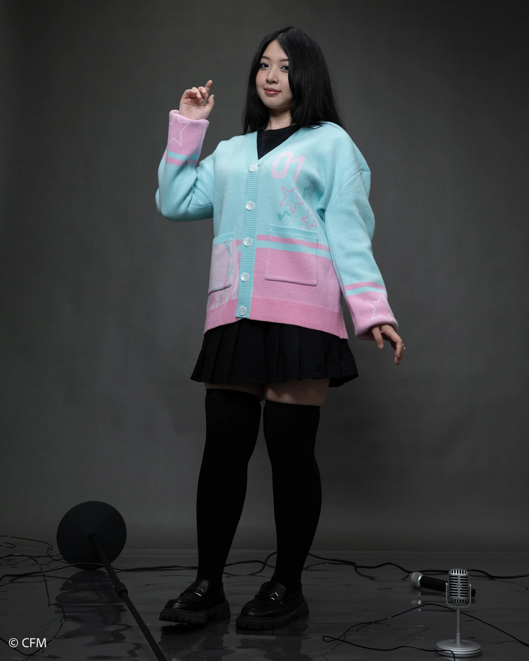 Vocal Synthesizer Cardigan [PRE-APPROVAL]