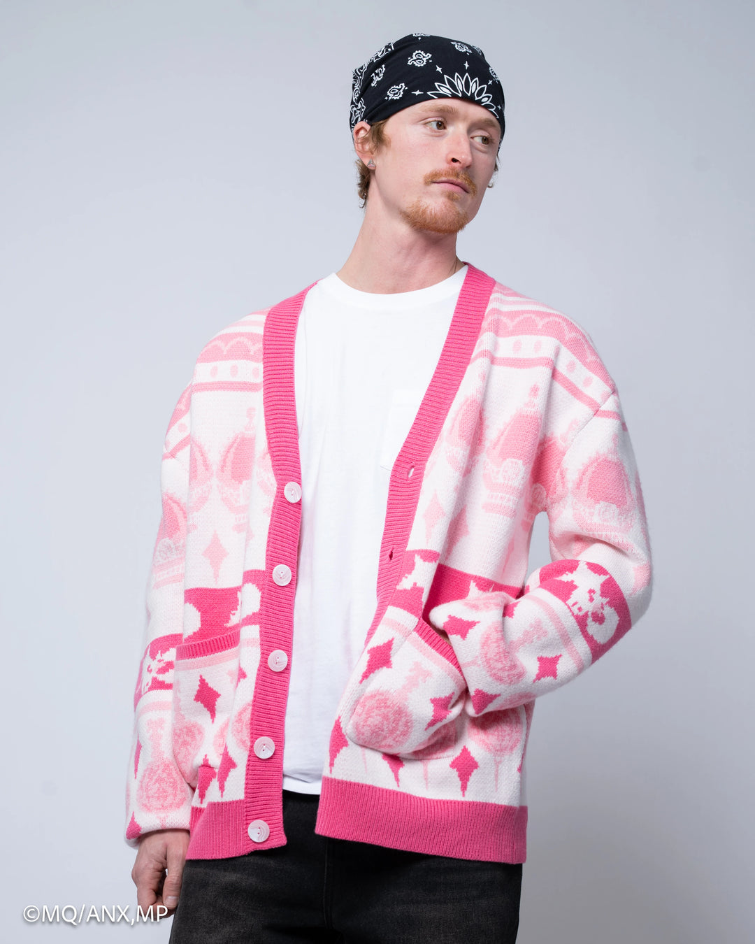 Madoka Magica Patterned Cardigan