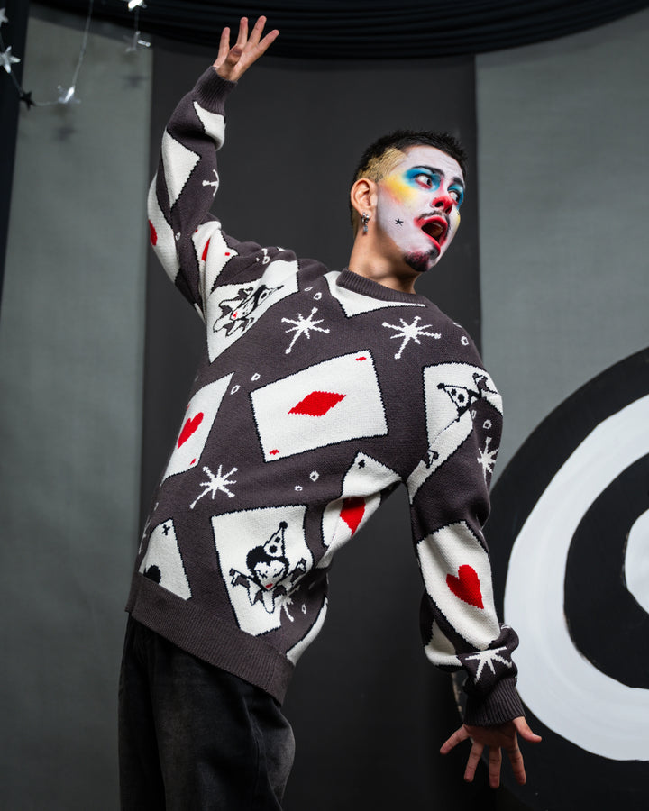 Playing Card Sweater