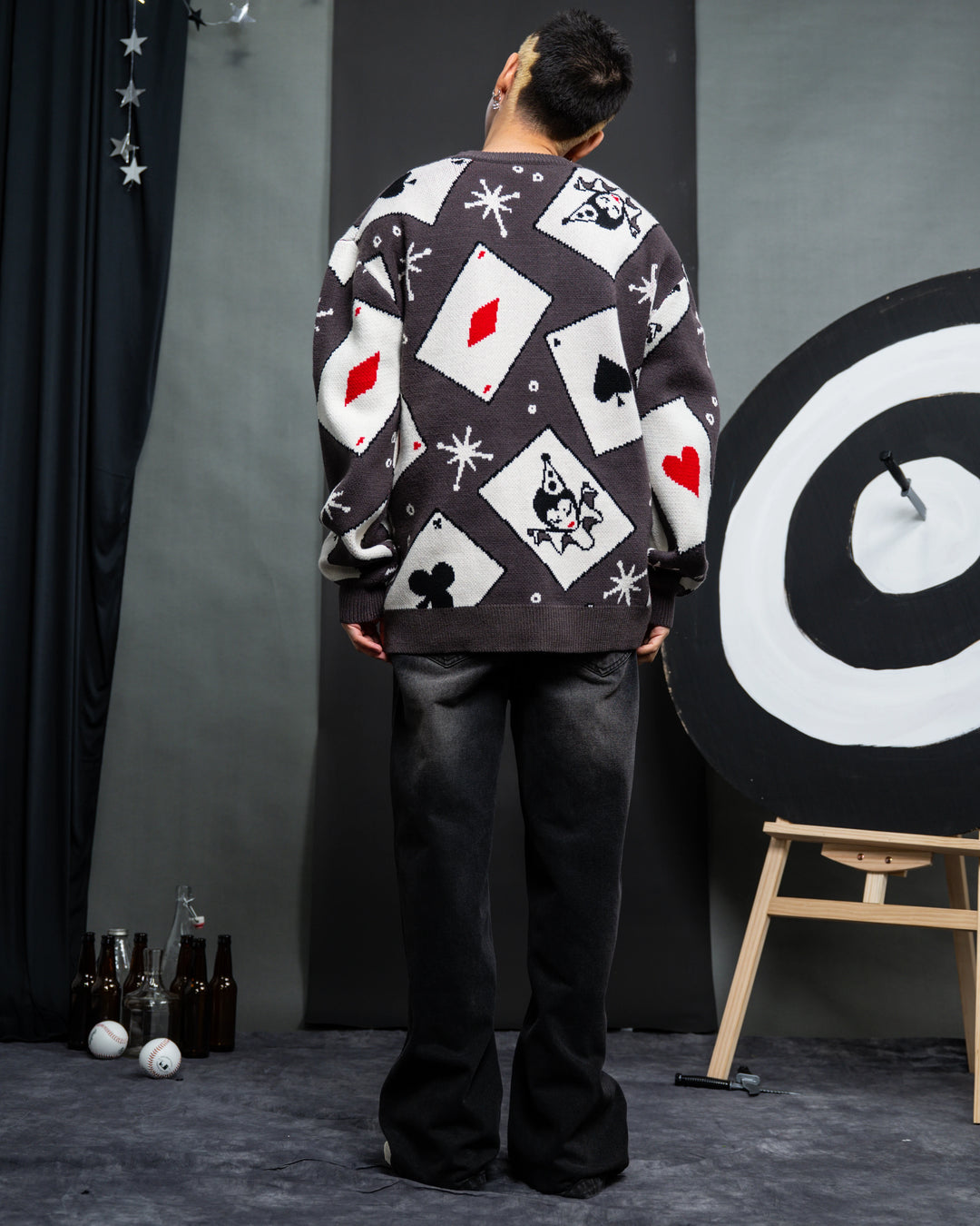 Playing Card Sweater