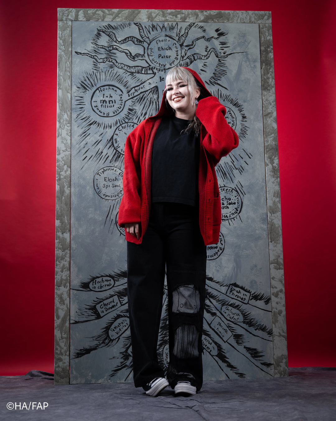 Hooded Alchemist Cardigan