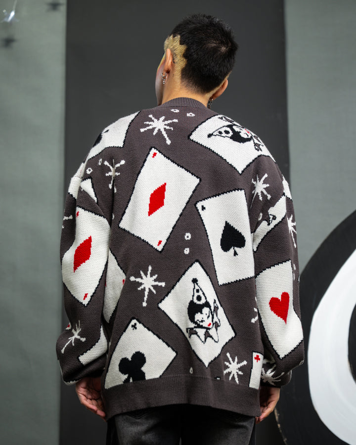 Playing Cardigan